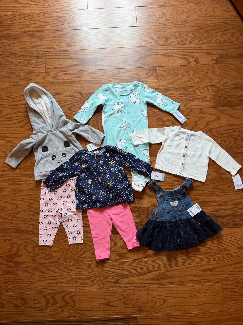 Infant Baby Girls Mixed Outfit Lot